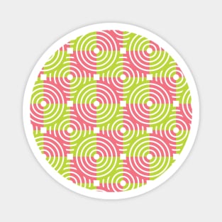 Circle Seamless Pattern 032#002 Magnet